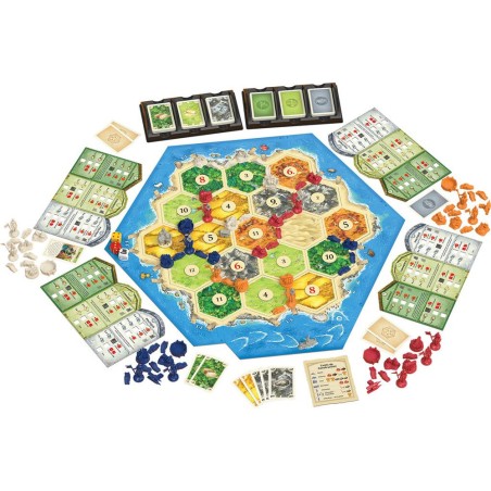 Catan - Extension Villes et Chevaliers - Jeu de société - Kosmos