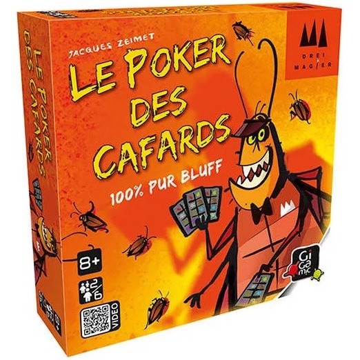 Poker Des Cafards Biseau Gigamic