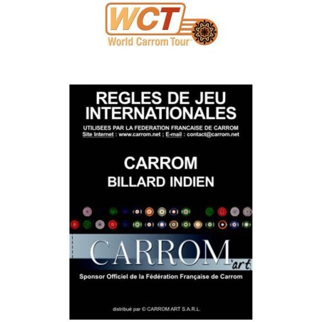 Règles de Jeu Internationales : Carrom - Carrom Art