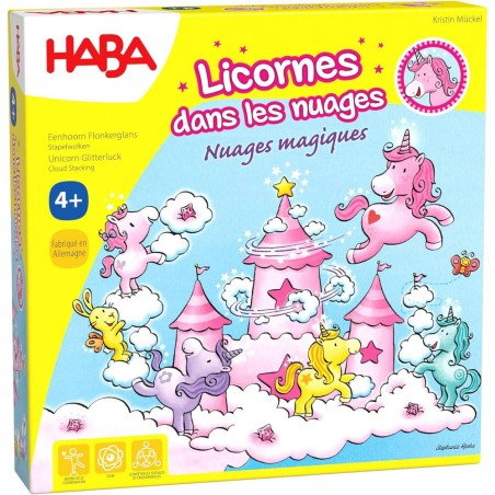 Licornes dans les nuages - nuages magiques - Haba