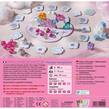 Licornes dans les nuages - nuages magiques - Haba