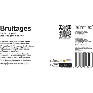 Bruitages - Jeu de société - That Sound Game