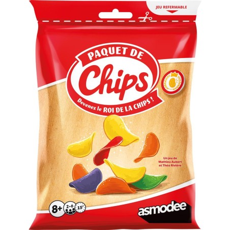 Paquet de Chips - Un jeu Zygomatic - Asmodée