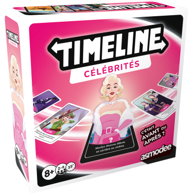 Timeline : Célébrités - Jeu de Société - Jeu de Cartes - Asmodée