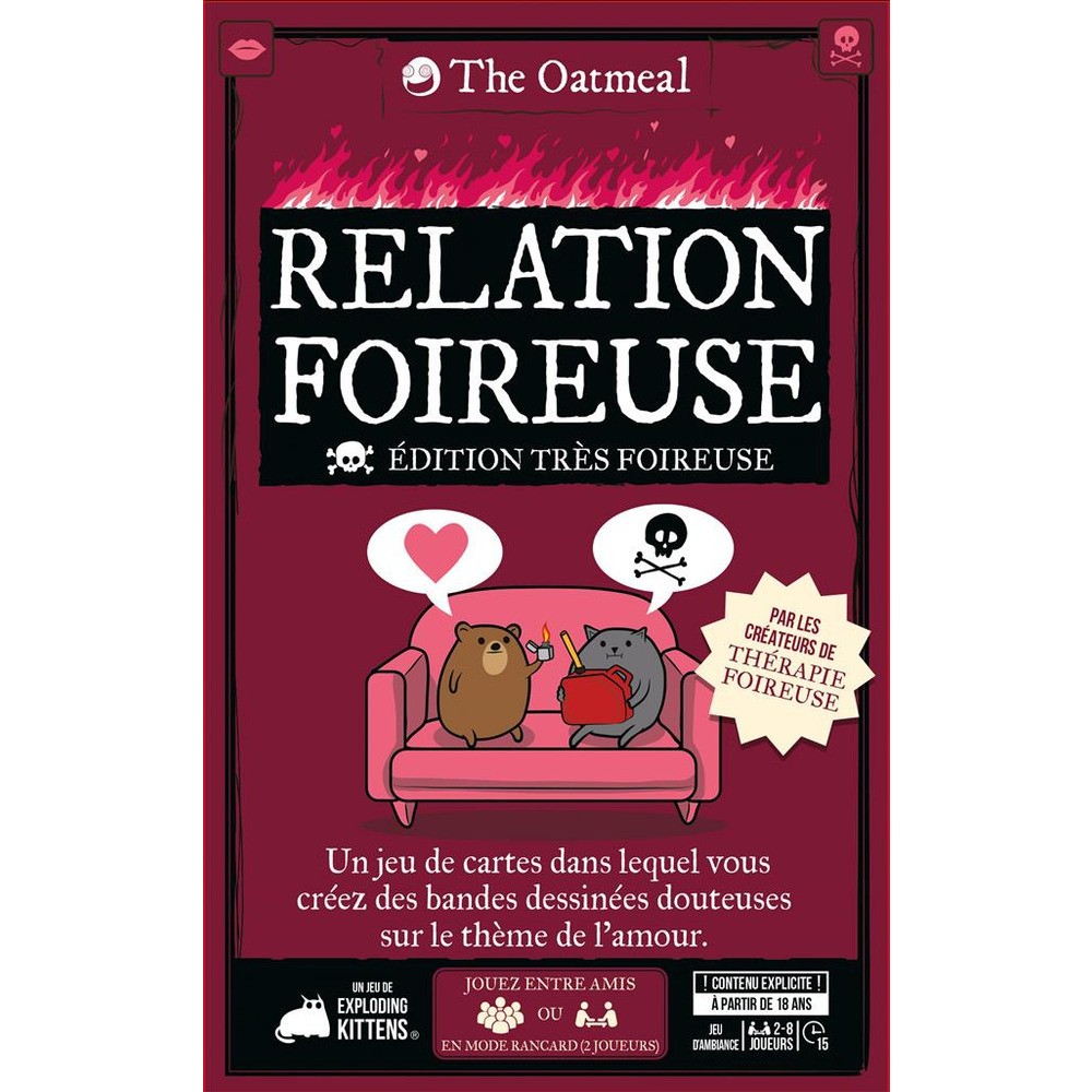 Relation Foireuse Edition Très Foireuse Exploding Kittens
