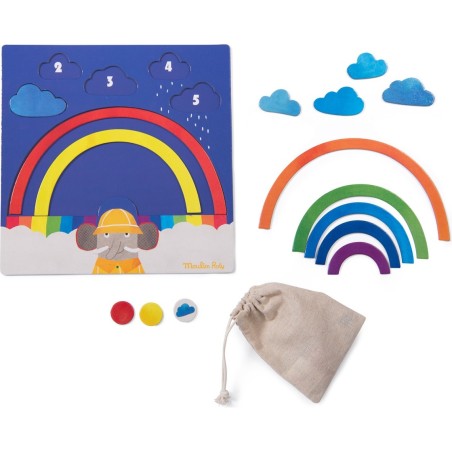 Jeu des couleurs Les Popipop - Moulin Roty