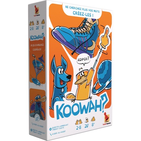 Koowah? - Twist Games - Jeux de société - Gigamic