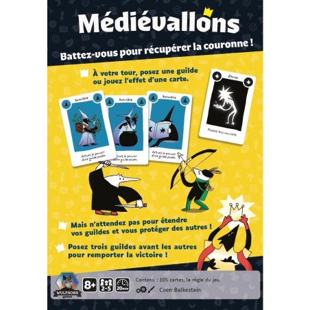 Médiévallons - Jeu de société - Gigamic