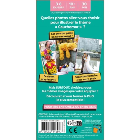 Matchy Matchy - Jeu de société - Cocktail Games