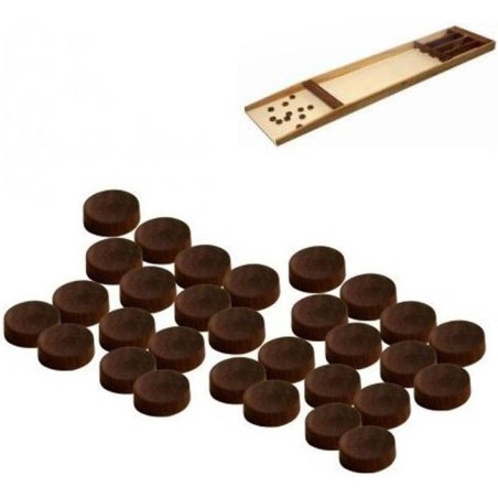 Set 30 Palets - Billard Hollandais 200 cm - Carrom Art