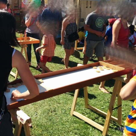 Billard Hollandais 200 cm - Jeu géant en bois - Carrom Art