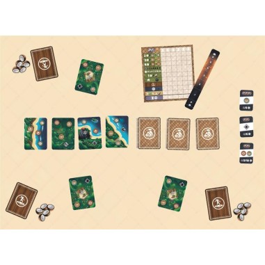 Motu - Jeu de Société - Jeu de Cartes - Superlude