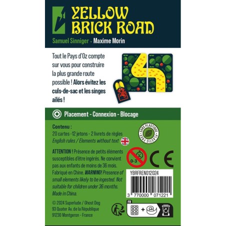Yellow Brick Road - Feux Follets - Jeu de société - Ghost Dog - Superlude
