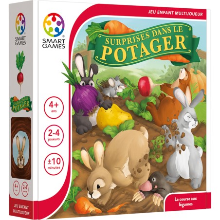 Surprises dans le potager - Jeu de société enfant - Smartgames