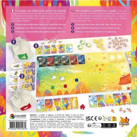 Refuge - Jeu de Société - Jeu de Plateau - Bombyx