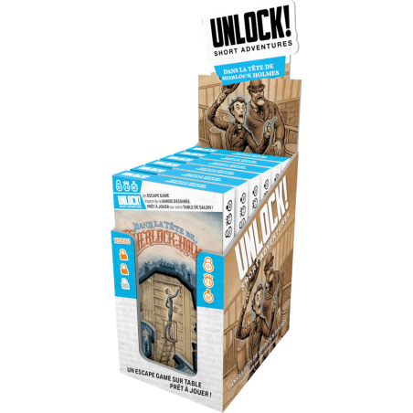 Unlock! Short Adventures: Dans la tête de Sherlock Holmes - Jeux de société - Space Cowboys