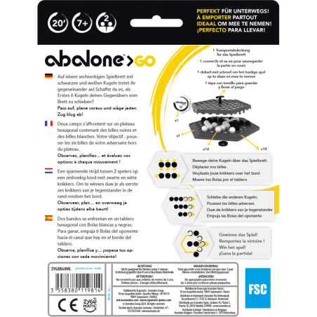 Abalone Go - Jeux de société - Asmodée
