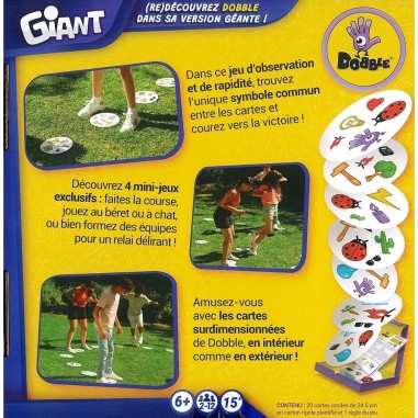 Dobble Giant - Un jeu Zygomatic