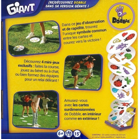 Dobble Giant - Un jeu Zygomatic