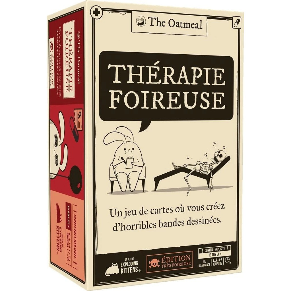 Thérapie Foireuse Edition Très Foireuse Exploding Kittens