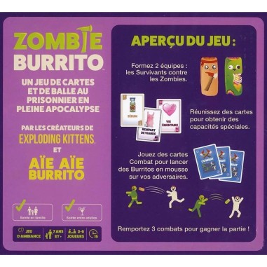 Zombie Burrito - Un jeu - sur la - Exploding Kittens