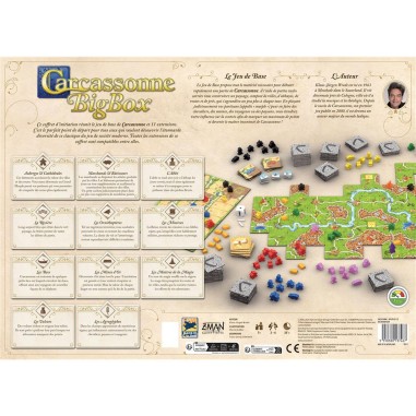 Carcassonne Big Box - V.3.1 - 2025 Fr - Hans im Gluck