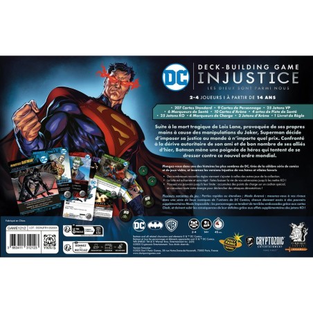 Dc Comics Deck-Building : Injustice - Jeu de société - Don't Panic Games - Don t Panic Games