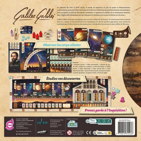 Galileo Galilei Vf - Jeu de Société - Édition - Sylex