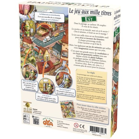 Le Jeu au Mille Titres - Jeux de société - Oya