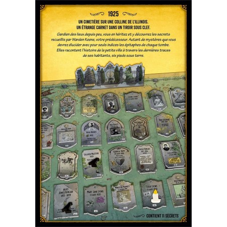 Les Secrets de Warden Keene - Jeu de Société - Enquêtes - Bombyx