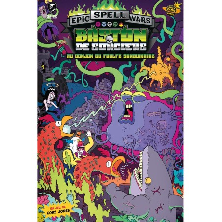 Epic Spell Wars : Au Donjon du Poulpe Sanguinaire - Jeu de société - Don't Panic Games - Don t Panic Games