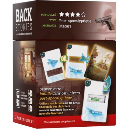 Backstories - L'embrasement - Jeu de société - La Boîte de Jeu - La Boite de Jeu