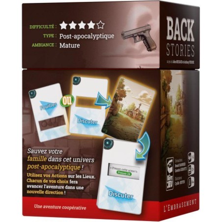 Backstories - L'embrasement - Jeu de société - La Boîte de Jeu - La Boite de Jeu