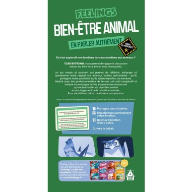 Feelings Bien-être Animal - Jeu de société - Act In Games