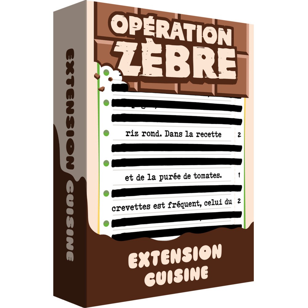 Opération Zèbre Extension Cuisine Big Moustache Big Moustache Games