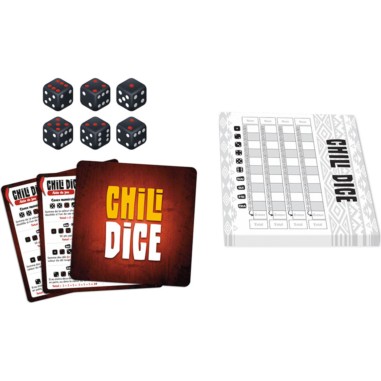 Chili Dice - Jeux de société - Gigamic