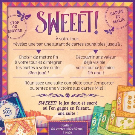 Sweeet ! - Jeu de Société - Jeu de Cartes - Grrre Games