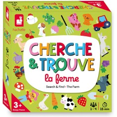 Mon Premier Cherche Et Trouve - La Ferme : Jeux de mémoire & d'associations - Janod