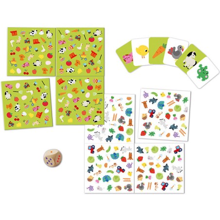 Mon Premier Cherche Et Trouve - La Ferme : Jeux de mémoire & d'associations - Janod