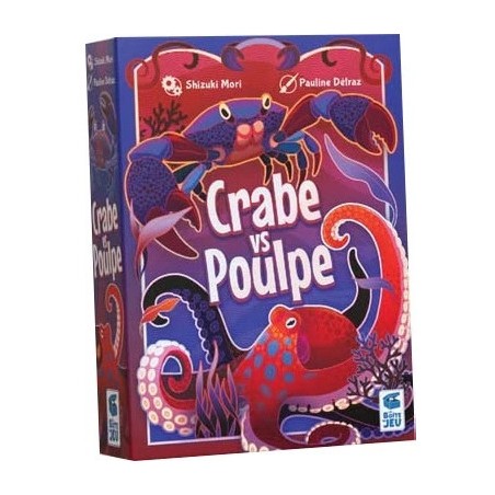 Crabe vs Poulpe - Jeu de société - La Boîte de Jeu - La Boite de Jeu
