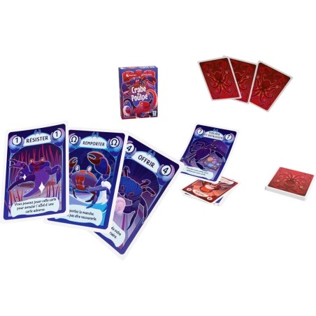 Crabe vs Poulpe - Jeu de société - La Boîte de Jeu - La Boite de Jeu