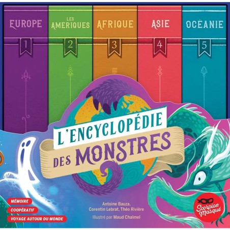 L'Encyclopédie des Monstres - Jeu de société - Le Scorpion Masqué