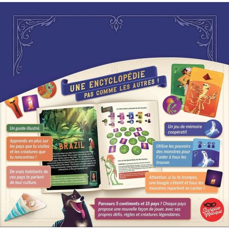 L'Encyclopédie des Monstres - Jeu de société - Le Scorpion Masqué