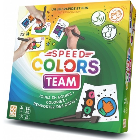 Speed Colors Team - Boardgames Ltd - Jeux de société - Lifestyle