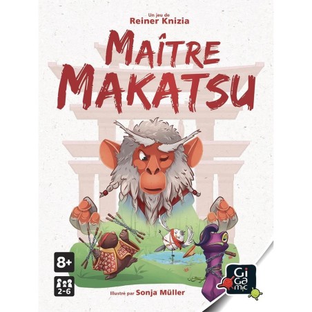 Maître Makatsu - Amigo - Jeux de société - Gigamic