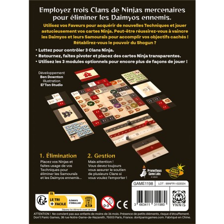 99 Ninja - Un jeu Prometheus Game Labs