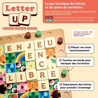 Letter Up - Jeux de société - Unfriendly Games