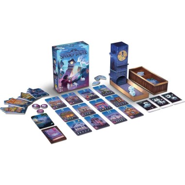 Spooky Tower - Jeu de Cartes - Jeu de dés - Jeu de Société - Repos Production
