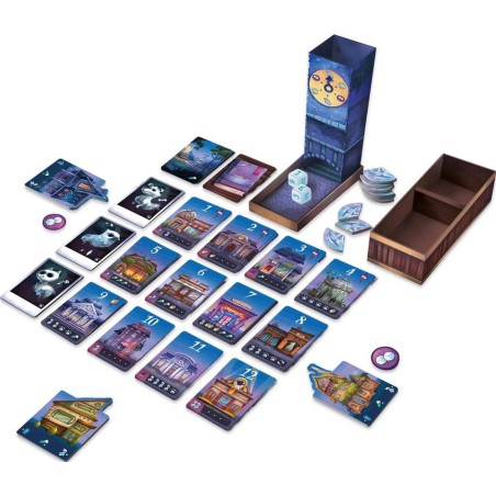 Spooky Tower - Jeu de Cartes - Jeu de dés - Jeu de Société - Repos Production