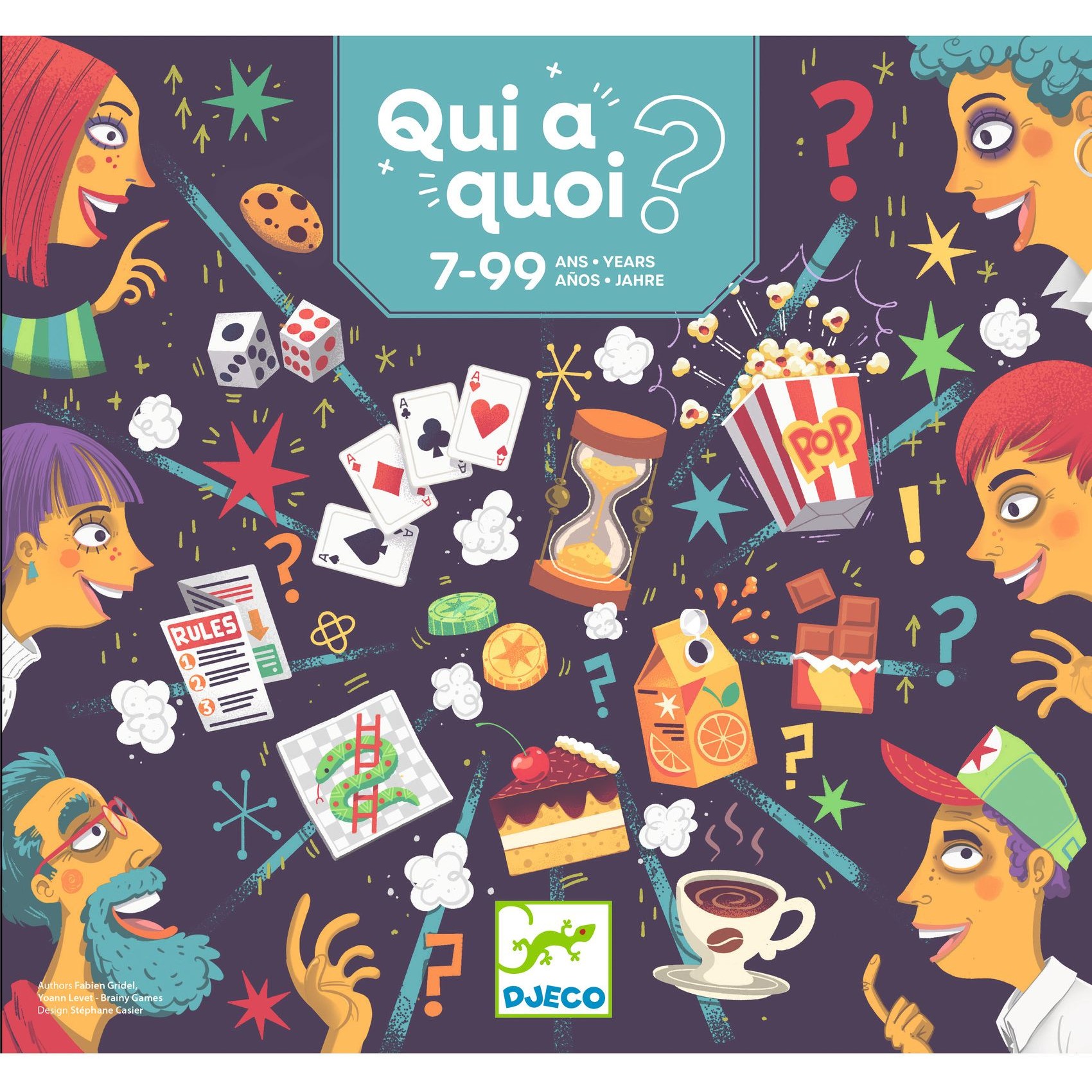 Qui quoi ? Djeco